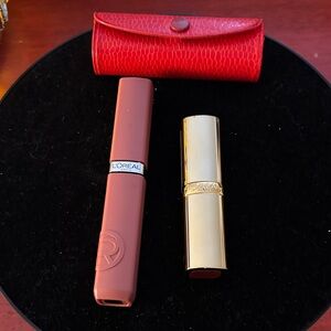 L'Oreal Lipstick Duo - Red case